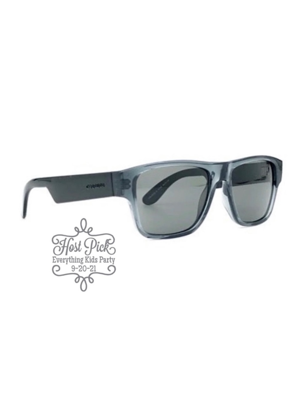 CARRERA Carrerino Sunglasses Kids Blue Frame Grey Lens NWT